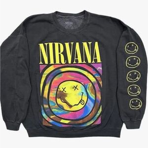 Urban Outfitters Black Nirvana sweatshirt